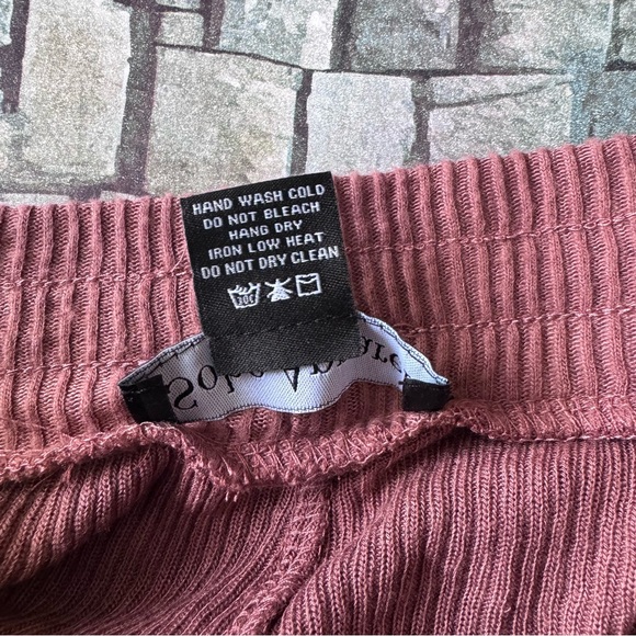 Soho Apparel Ribbed Lounge Bottoms Sz M - Picture 5 of 6